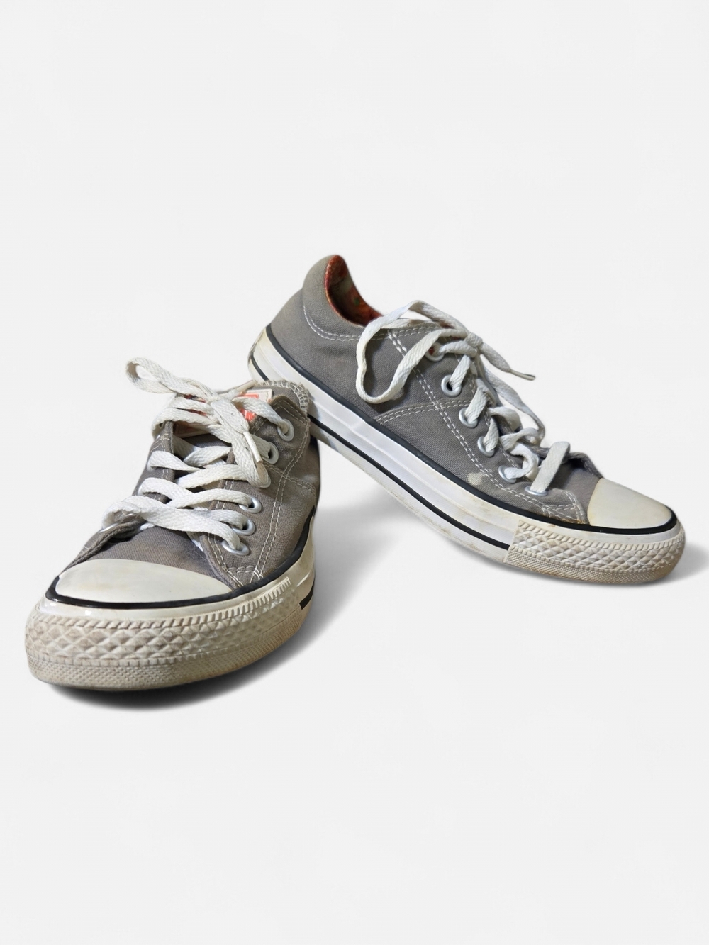 Converse All Star Madison Floral Size 7 Chuck Taylor Shoes Grey - Womens Girls